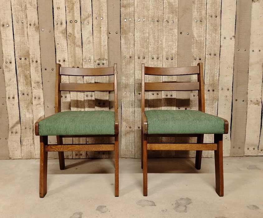 Scaune vechi CASALA, Germany, din lemn masiv de stejar/ Scaune living