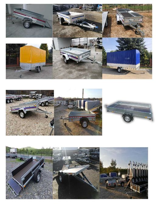 Oferta remorci si platforme auto NOI, cu posibilitate rate