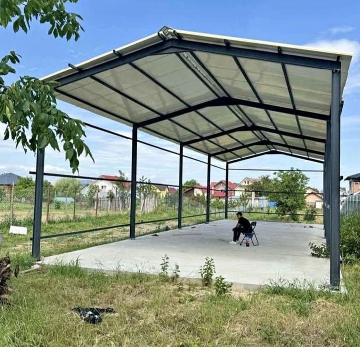 STOC !!! Vand structura metalica in serie pentru hala de 10X20X4 metri