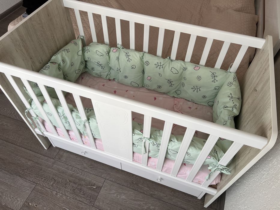 Детска дървена кошара