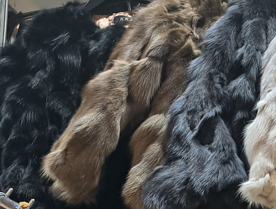 Blană naturala elegantă pentru o ținută de vis
