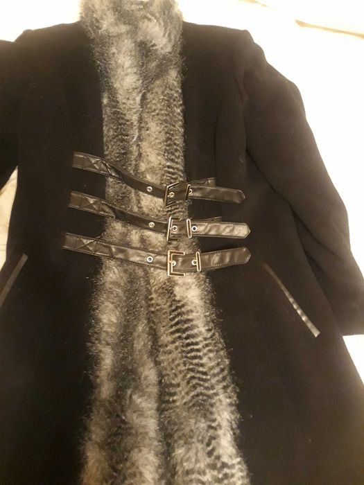 Стилно вълнено палто Kensol