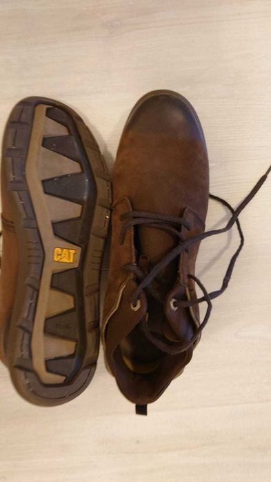 Ghete barbati Caterpillar, piele intoarsa, marimea 44