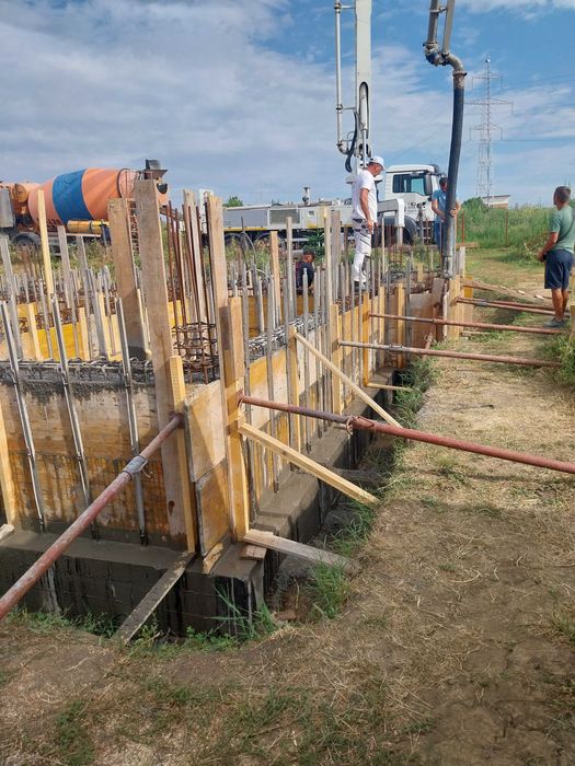 Echipa costructori,cofraje proprii,utilaje,santiere pt confirmarea calitatiiii