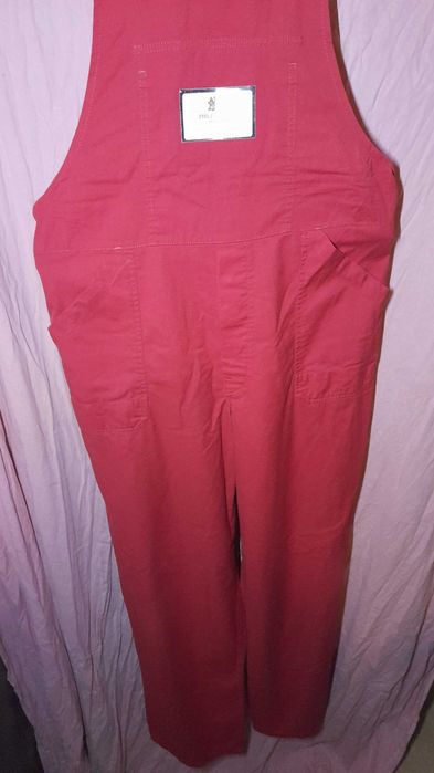 Pantaloni salopeta cu bretele Philip Moris nr 50-52