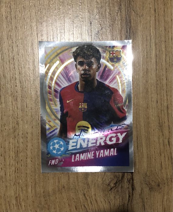 Energy Стикери Topps Шампионска Лига Champions League 2024/25