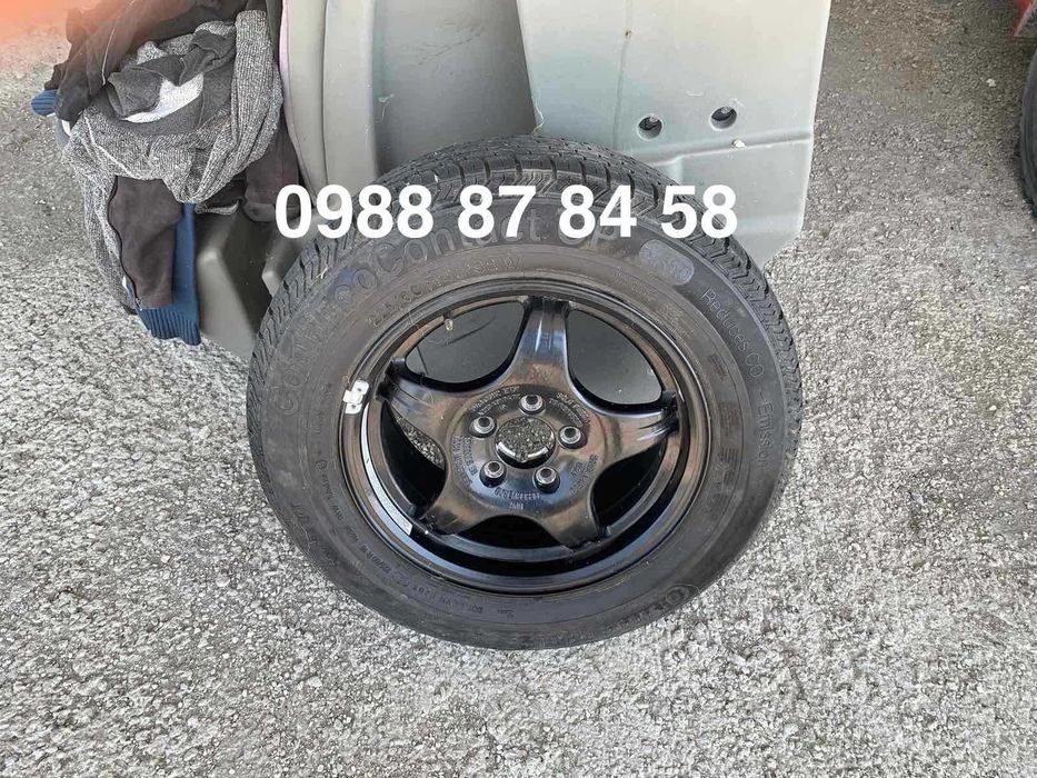 Рзервна гума за Мерцедес S класа тип патерица+инстроменти и крик