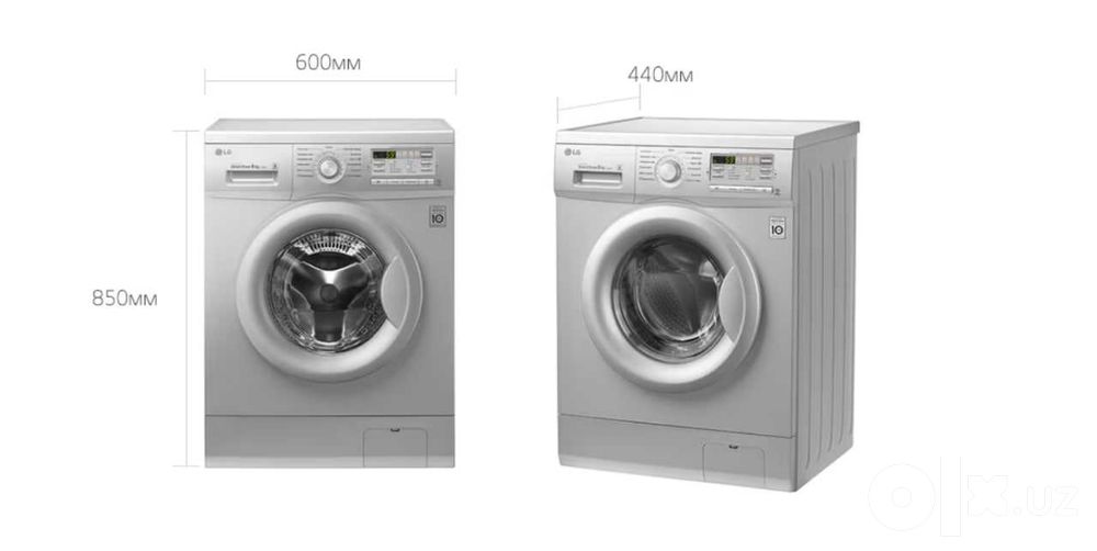LG стиральная машина инверторный мотор c прямым приводом, 6кг