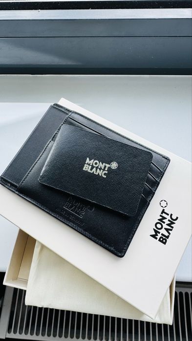 MONTBLANC portofel carduri si carte identitate NOU