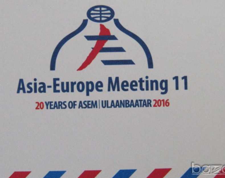 Ръчно изработена коледна картичка от филц с плик