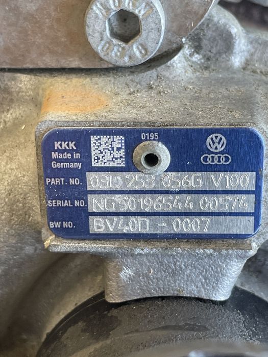 Турбо VW Tiguan ,Golf ,Pasat 2.0TDI