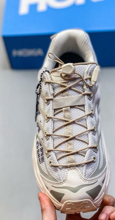 Нови мъжки маратонки Hoka One One Mafate Three2 Eggnog Shifting Sand