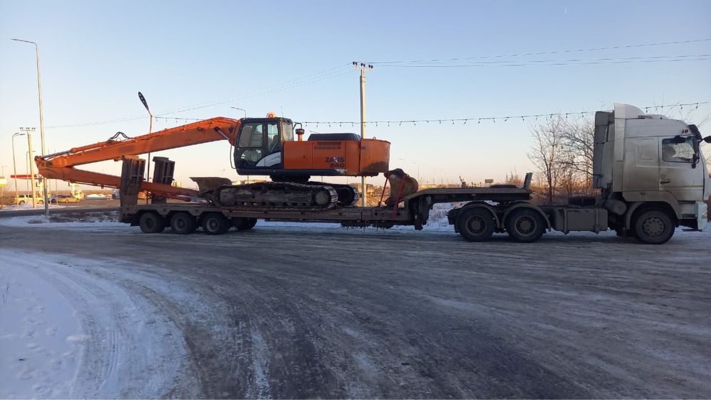 Низкорамный трал перевозка