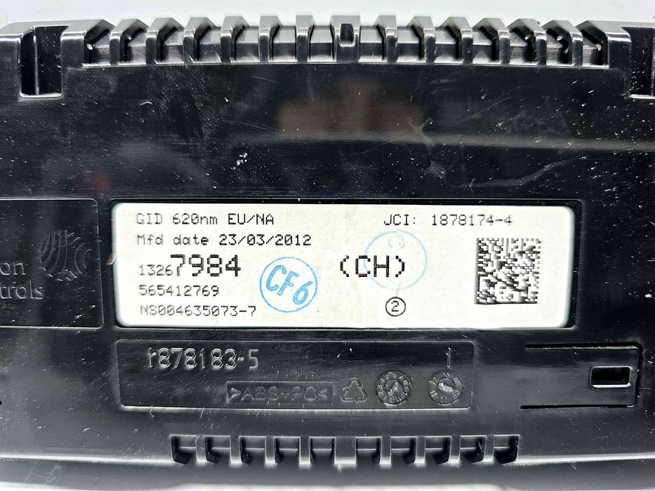 Display bord Opel Astra J [Fabr 2009-2015] 13267984