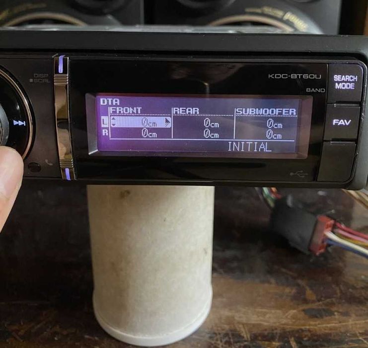 Player auto premium Kenwood KDC-BT60U – DSP real / 3x RCA / Sunet Hi-Fi / Bluetooth