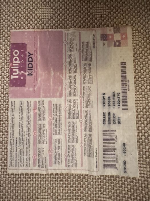 Vand covor Tulpio pentru camera copii