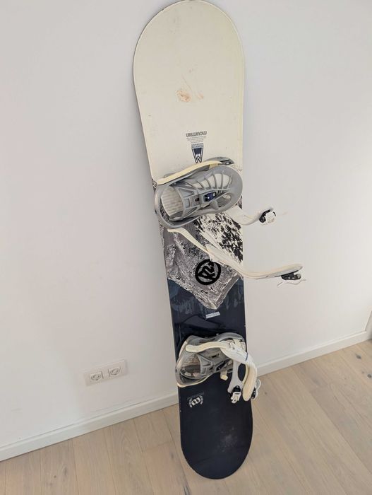 Snowboard placa, boots, casca și husa