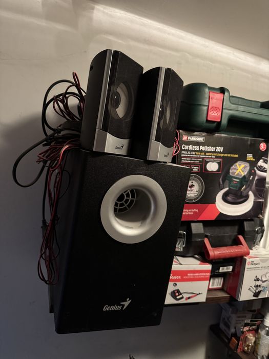 Sistem audio Genius 5.1 – utilizat foarte puțin, stare excelentă