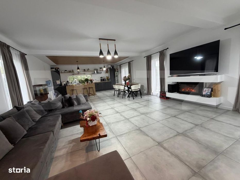 Casa moderna stil mediteranian, 252 mp construiti, zona rezidentiala B