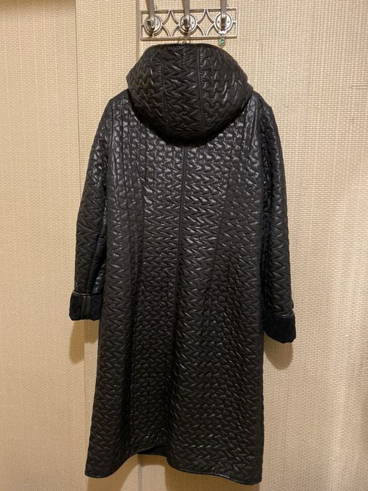 Пальто стеганое с подкладом