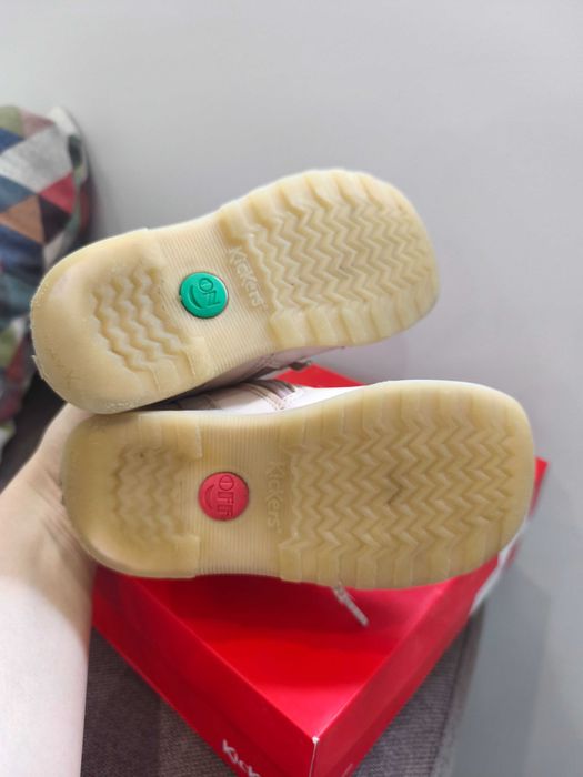 Детски боти KickKickers kids Боти с връзки и цип