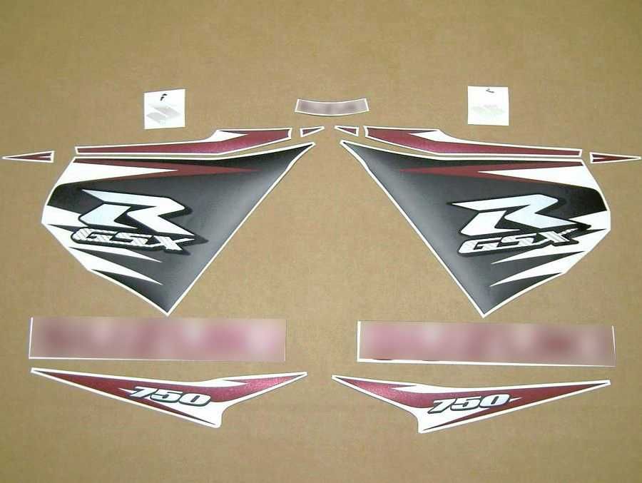 Стикери Сузуки 750 GSXR 2011г.-2017г. лепенки Suzuki l2 l3 l4 l5 l6 l7