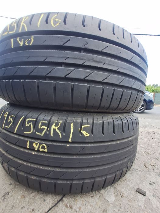 2 anvelope vara 195/55r16 Nokian 2021 Montaj Gratuit