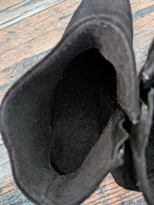 Botine piele intoarsa, marime 39