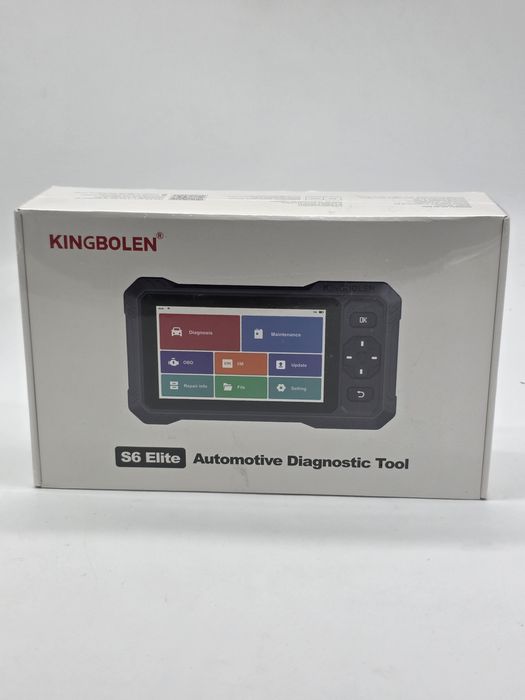 Tester diagnoza auto KINGBOLEN S6 Elite 2025, diagnoza toate modulele, teste active bidirectionale, functii service 15+, CAN-FD, FCA