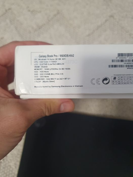 Laptop Samsung Galaxy Book Pro