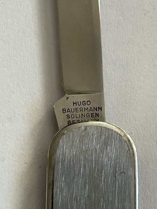 hugo bauermann solingen germany сгъваем нож