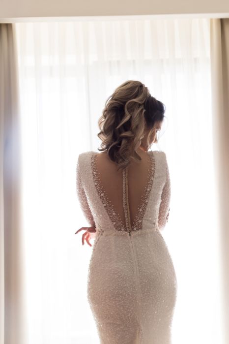 Rochie de mireasa tip sirena