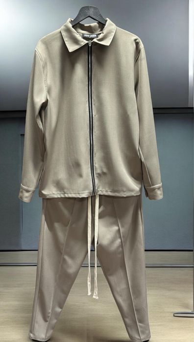 Compleuri Casual/elegante! Jaketa + pantalon cu sireturi lungi!