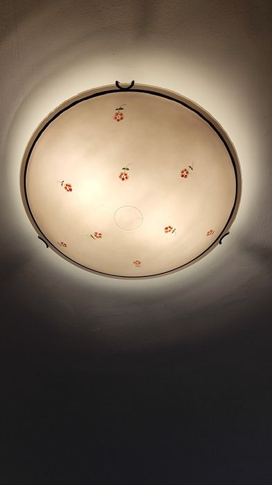 Lustra sticla pictata. Set/ bucata