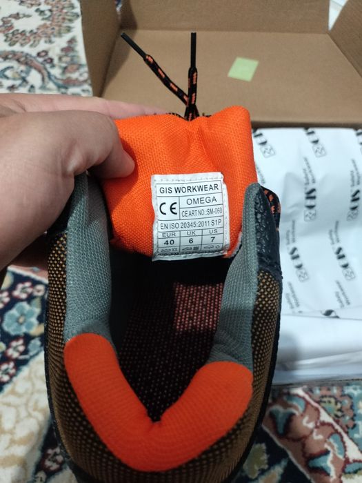 Спецботинка летний