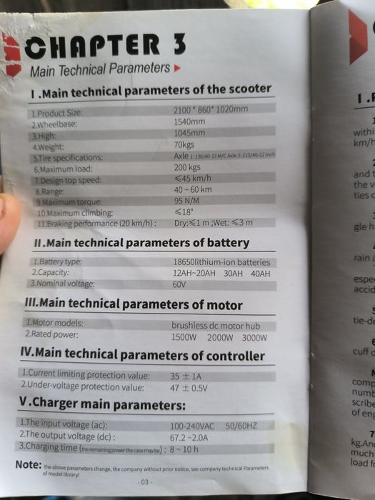 Scooter electric cp4