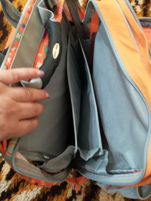 Ученическа раница с много прегради