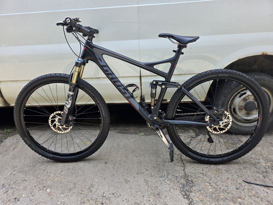 Bicicleta Ghost carbon full suspension xl