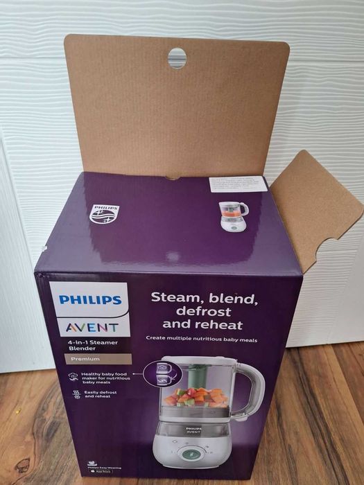 Philips Avent - Уред за готвене на пара 4in1.