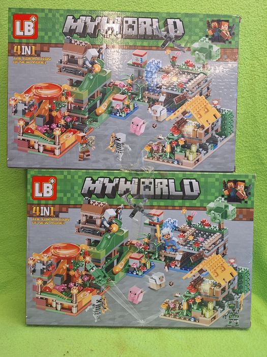 Майнкрафт конструктори -  разнообразие