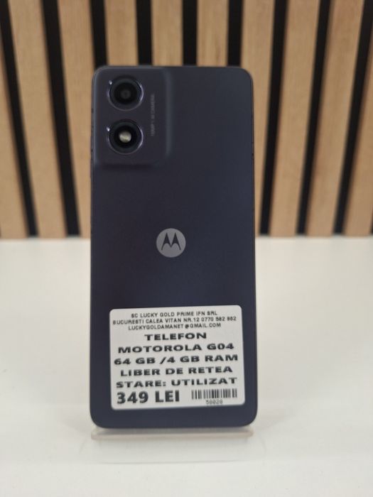 Motorola G04 / 64GB / 4GB RAM / #58028