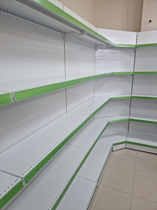 Крайстенни метални стелажи  1,85м (Н) - нови на склад