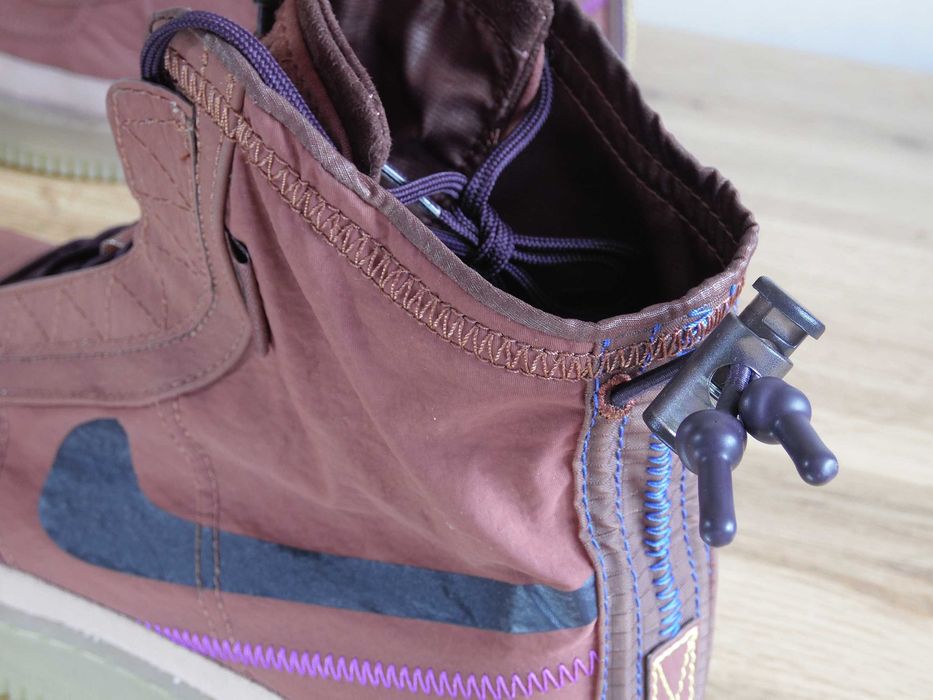 Nike Air Force 1 Shell Burgundy Ash - 41 номер Оригинални!