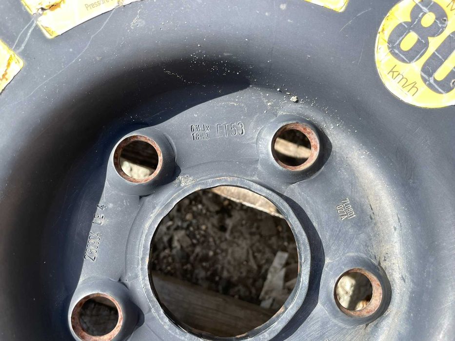 195/75/18 резервна джанта патерица 5х130 Audi Q7 Touareg Cayenne