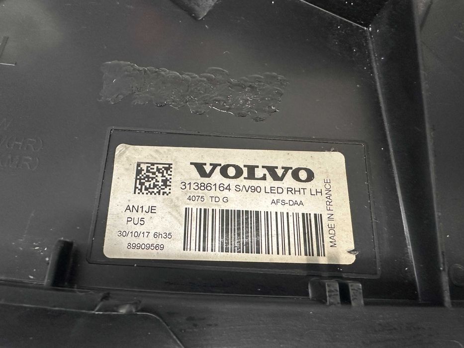 Фар фарове ляв Volvo S90 V90 full led far farove Волво С90 В90 лед