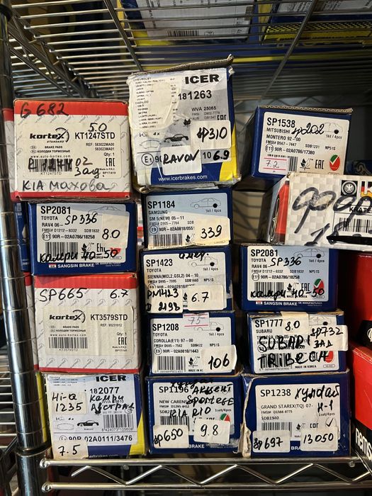 Тормозные колодки оптом!