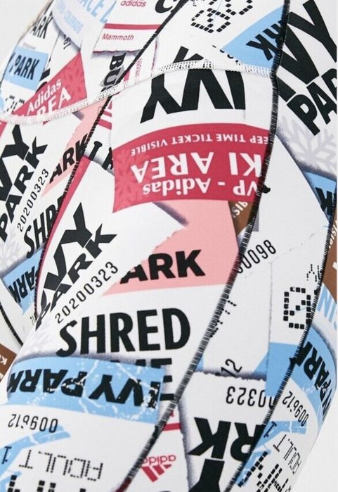 Нов Многоцветен Спортен Клин Adidas X Ivy Park Размер XS