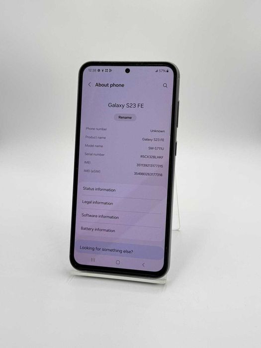 Samsung S23 FE / 128 GB 8 GB RAM / Factura / Garantie #54151