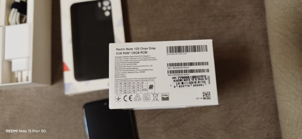 Продавам 2 броя Redmi Note 10 s 128GB