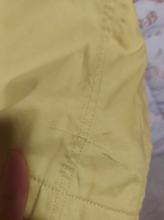 Ски панталон в жълт цвят